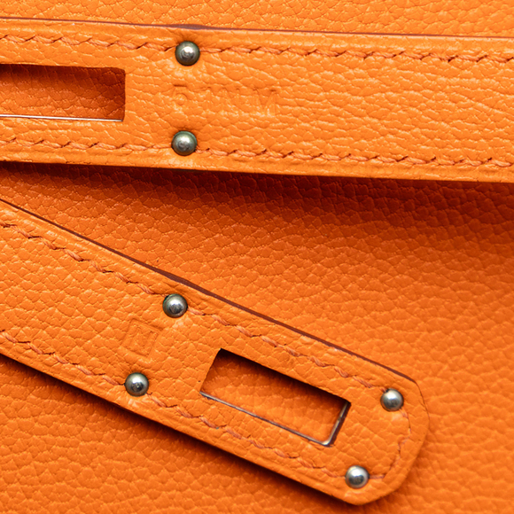 Pre-Loved Hermes Chevre Mysore Kelly Longue Wallet - Picture 6 of 8